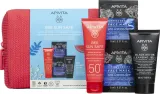 Apivita Bee Sun Safe Hydra Sensitive Gift Set - Подарочный набор SPF 50+ для лица SPF 50+, 3 шт — фото 1