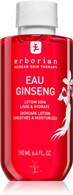 Erborian Ginseng Skincare Lotion - Тоник увлажняющий для лица для эффекта осветления и сглаживания кожи, 190 мл