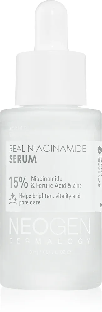 Neogen Dermalogy Real Niacinamide 15% Serum - Сыворотка для лица, восстанавливающая и осветляющая против пигментации кожи, 30 мл