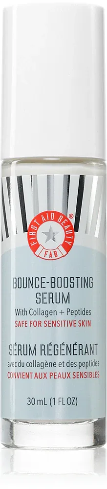 First Aid Beauty Bounce-Boosting Serum - Сыворотка для лица с коллагеном, разглаживающая, 30 мл