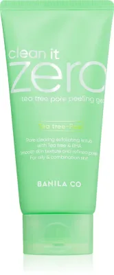 Banila Co. clean it zero Tea Tree Pore Peeling Gel - Смягчающий гель-пилинг для суженных пор, 120 мл