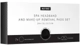 Набор для демакияжа Notino Spa Collection повязка и многоразовые диски из микрофибры, 7 шт, оттенок Black — фото 5
