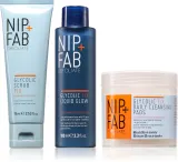 NIP+FAB Glycolic Fix Bundle - Набор для ухода за кожей лица, 3 шт — фото 1