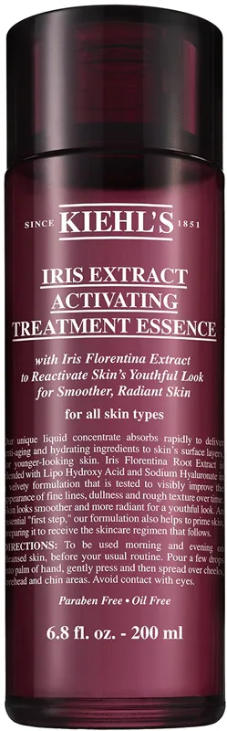 Kiehl's Iris Extract Activating Treatment Essence - В контексте того, что это тоник для лица: увлажняющая эссенция для всех типов кожи, включая чувствительную, 200 мл