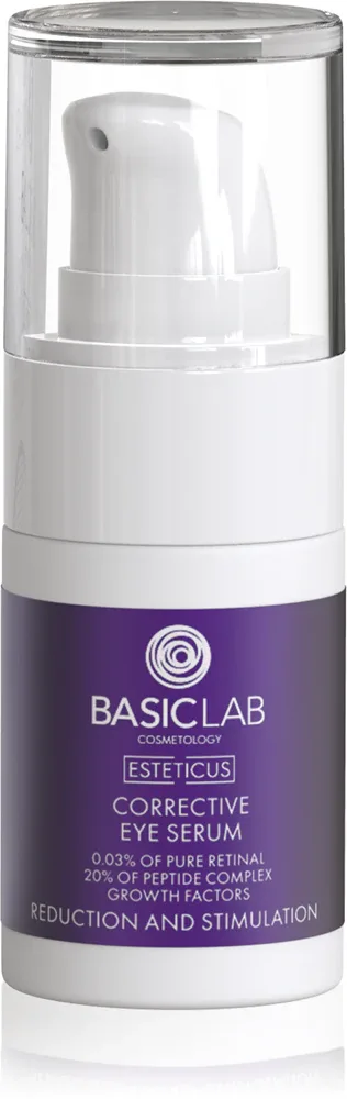 BasicLab Cosmetology Esteticus - Омолаживающая сыворотка для глаз, укрепляющая кожу, 15 мл