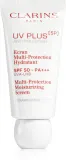 Clarins UV PLUS [5P] Anti-Pollution Translucent - Увлажняющий многофункциональный крем SPF 50, 30 мл — фото 1
