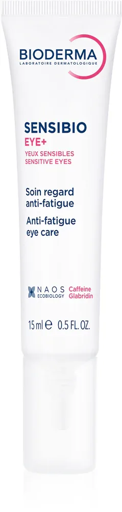 Bioderma Sensibio Eye+ - Гель-крем против признаков усталости для глаз, 15 мл