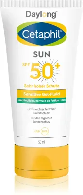 Daylong Cetaphil SUN Sensitive - Легкий защитный флюид для чувствительной кожи SPF 50+, 50 мл