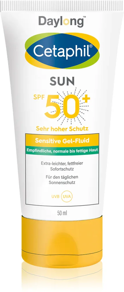 Daylong Cetaphil SUN Sensitive - Легкий защитный флюид для чувствительной кожи SPF 50+, 50 мл
