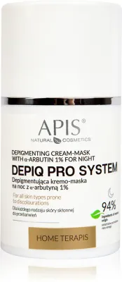 Apis Natural Cosmetics Home TerApis - Регенерирующая ночная крем-маска для лица от пигментных пятен, 50 мл