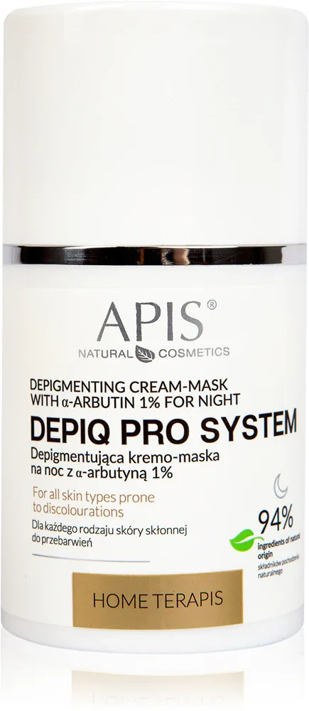 Apis Natural Cosmetics Home TerApis - Регенерирующая ночная крем-маска для лица от пигментных пятен, 50 мл