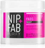 NIP+FAB Salicylic Fix - Очищающие ночные ватные диски, 60 шт — фото 1