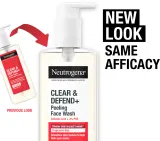 Neutrogena Clear & Defend+ - Гель для очищения кожи против прыщей, 200 мл — фото 6