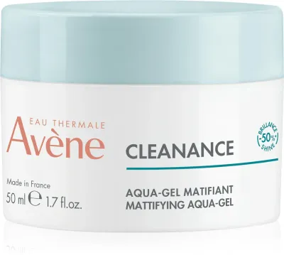 Avene Cleanance Mattifying Aqua-Gel - Матирующий и увлажняющий крем-гель для жирной и комбинированной кожи, 50 мл
