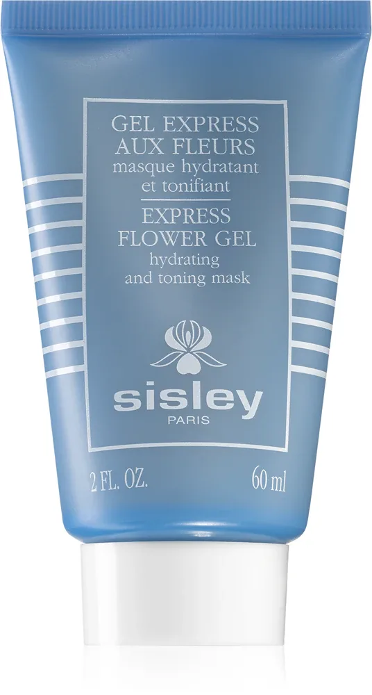 Sisley Express Flower Gel - Экспресс-маска гелевая для свежести и бархатистой кожи, 60 мл