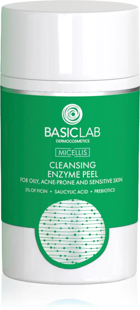 Пилинг для лица BasicLab Dermocosmetics Micellis энзимный, с салициловой кислотой, 35 г