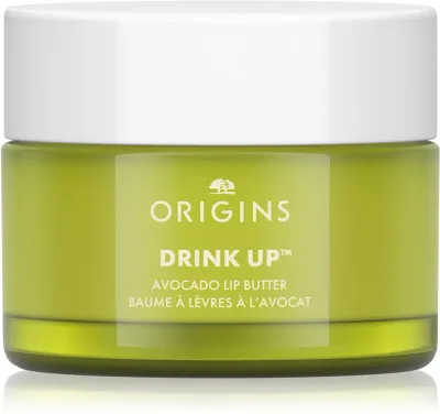Origins Drink Up Avocado Lip Butter - Увлажняющий бальзам для губ с авокадо, 15 мл