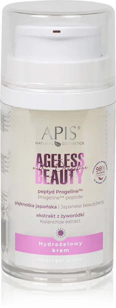 Apis Natural Cosmetics Ageless Beauty - Легкий, гелевый увлажняющий крем, 50 мл