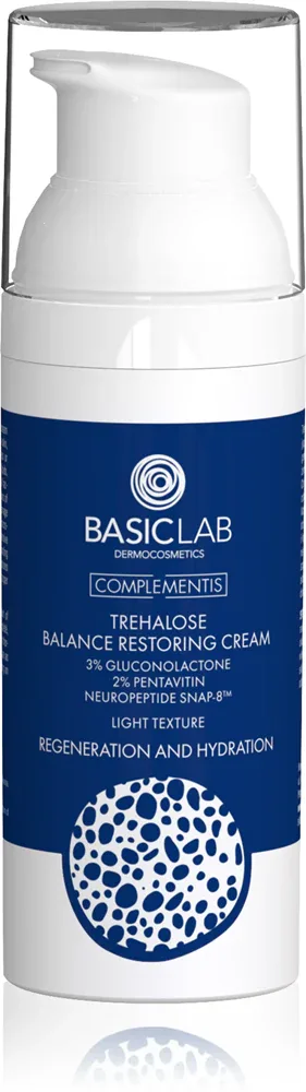 BasicLab Dermocosmetics Complementis - Легкий крем для лица с регенерирующим действием, 50 мл