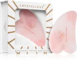 Пластина гуаша Crystallove Rose Quartz Gua Sha из розового кварца, 8,5 см, 1 шт — фото 2