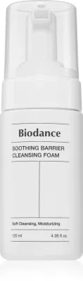 Biodance Soothing Barrier Cleansing Foam - Очищающая пенка для лица с успокаивающим действием, 120 мл