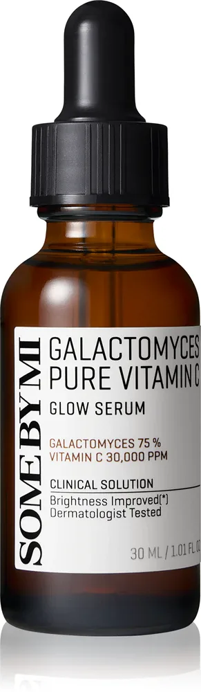 Some By Mi Galactomyces Pure Vitamin C Glow Serum - Сыворотка осветляющая с витамином C, 30 мл