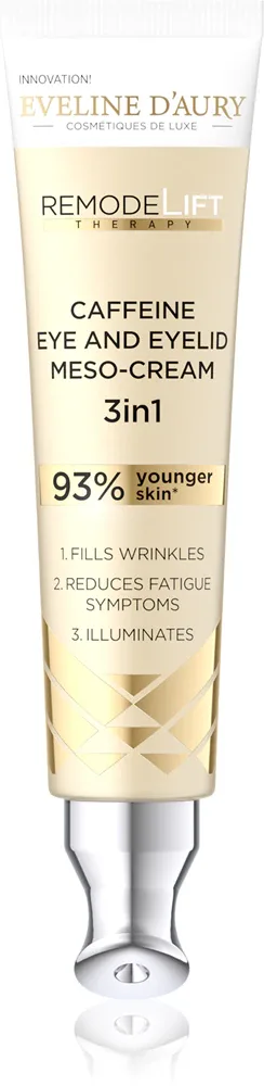 Eveline Cosmetics Remodelift Therapy - Крем против морщин для области вокруг глаз с кофеином, 50 мл