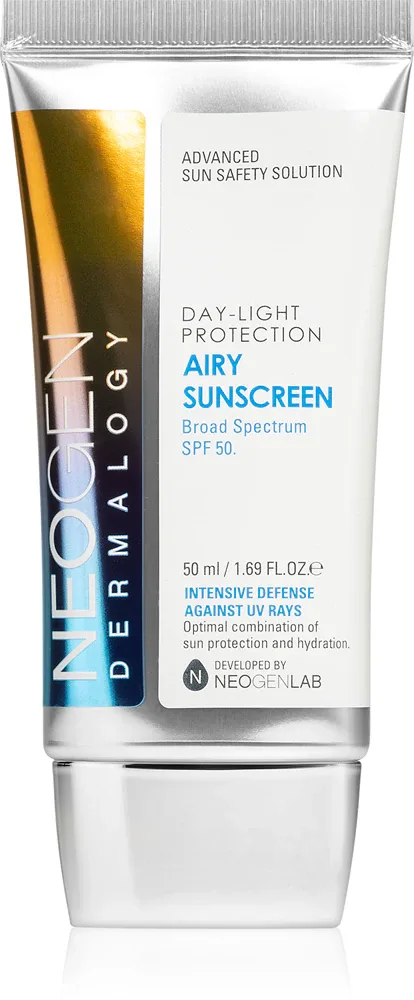 Neogen Dermalogy Day-Light Protection Airy Sunscreen - Легкий защитный гель-крем SPF 50+, 50 мл