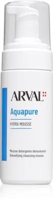 Arval Aquapure Hydra Mousse - Очищающая детокс-пенка для снятия макияжа, 150 мл