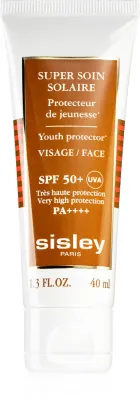 Sisley Super Soin Solaire Sun Visage - Водостойкий крем для загара SPF 50+ для лица, 40 мл