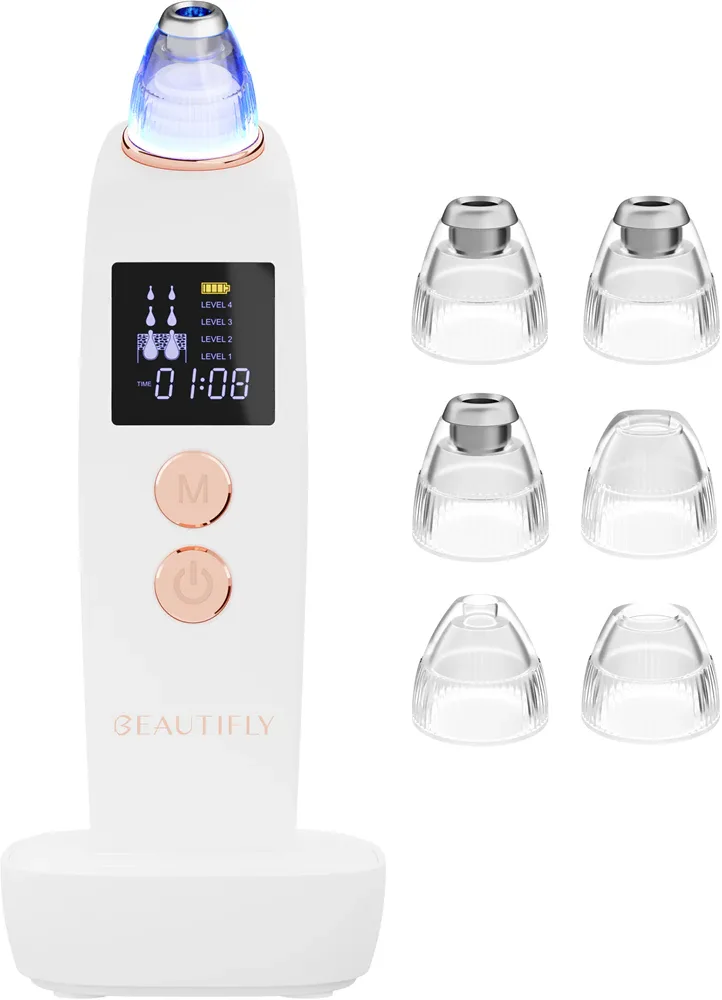 Аппарат для очищения кожи лица Beautifly B-Derma Pro, вакуумный, 1 шт