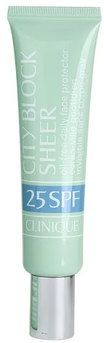 Clinique City Block Sheer Oil-Free Daily Face Protector SPF 25 - Крем охранительный для лица SPF 25, 40 мл