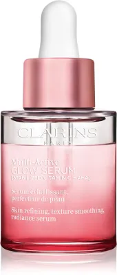 Clarins Multi-Active Glow Serum - Сыворотка для лица с эффектом сияния и разглаживания, 30 мл