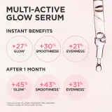 Clarins Multi-Active Glow Serum - Сыворотка для лица с эффектом сияния и разглаживания, 30 мл — фото 2