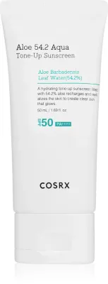 Cosrx Aloe 54.2 Aqua Tone-Up Sunscreen - Защитный тонизирующий флюид для лица SPF 50+, 50 мл