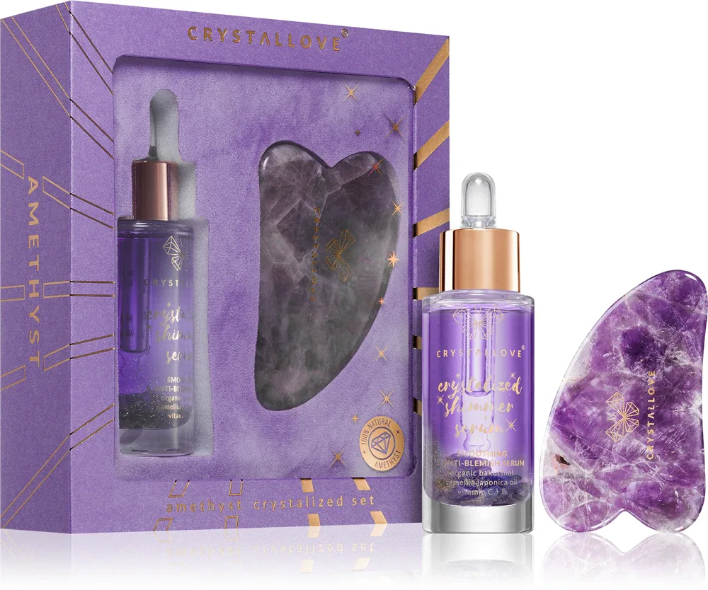 Crystallove Crystalized Amethyst Set - Набор для ухода за кожей, 1 шт