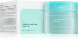 Numbuzin No. 1 Centella Re-Leaf Green Toner Pad - Тонизирующие патчи для лица для смягчения, 70 шт — фото 2