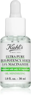 Kiehl's Ultra Pure High-Potency Serum 5.0% Niacinamide - Концентрированная сыворотка для лица, 30 мл