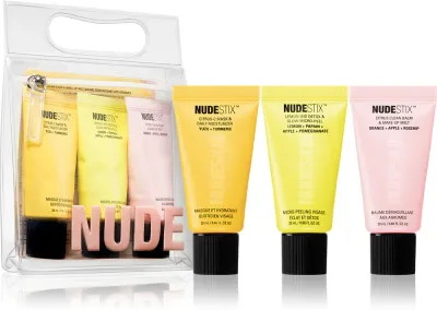 Nudestix Nudeskin 3-Step: Citrus Renew Set - Набор для лица в путешествие