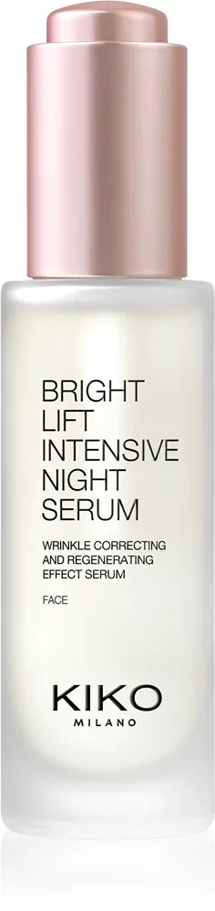 KIKO Milano Bright Lift Intensive - Сыворотка против морщин на ночь с регенерирующим действием, 30 мл