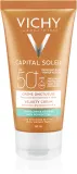 Vichy Capital Soleil - Защитный крем, обеспечивающий бархатисто гладкую кожу SPF 50+, 50 мл — фото 1
