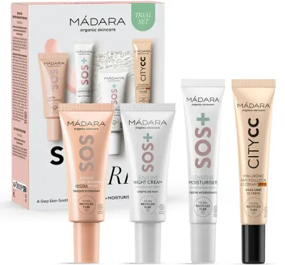 MÁDARA SOS Care - Подарочный набор для лица оттенок Light