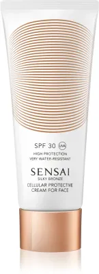 Sensai Silky Bronze Cellular Protective Cream - Защитный крем от морщин с SPF 30, 50 мл