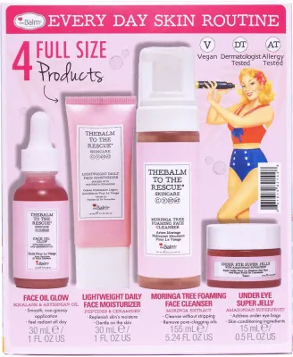 theBalm To The Rescue Skincare Collection - Подарочный набор для лица, 1 шт