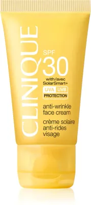 Clinique Sun SPF 30 Sunscreen Anti-Wrinkle Face Cream - Крем для загара для лица с антивозрастным эффектом SPF 30, 50 мл