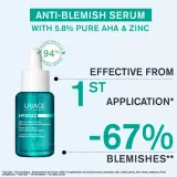 Uriage Hyseac New Skin Serum Anti-Blemish Booster - Сыворотка для жирной и проблемной кожи, 30 мл — фото 4
