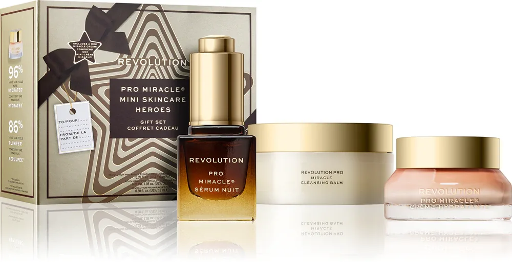 Revolution PRO Xmas 2025 Mini Skincare Heroes - Праздничный набор для лица, 1 шт