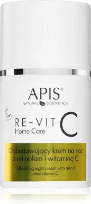 Apis Natural Cosmetics Re-Vit C Home Care - Увлажняющий крем против морщин на ночь, 50 мл