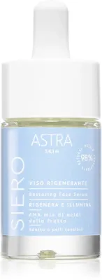 Astra Make-up Skin - Сыворотка для лица, разглаживающая и отшелушивающая, восстанавливающая кожу, 15 мл