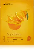 KORIKA SuperFruits Hallabong - Set of 5 Brightening Face Sheet Masks - Набор масок для лица по сниженной цене с осветляющим эффектом Hallabong Hallabong — фото 2
